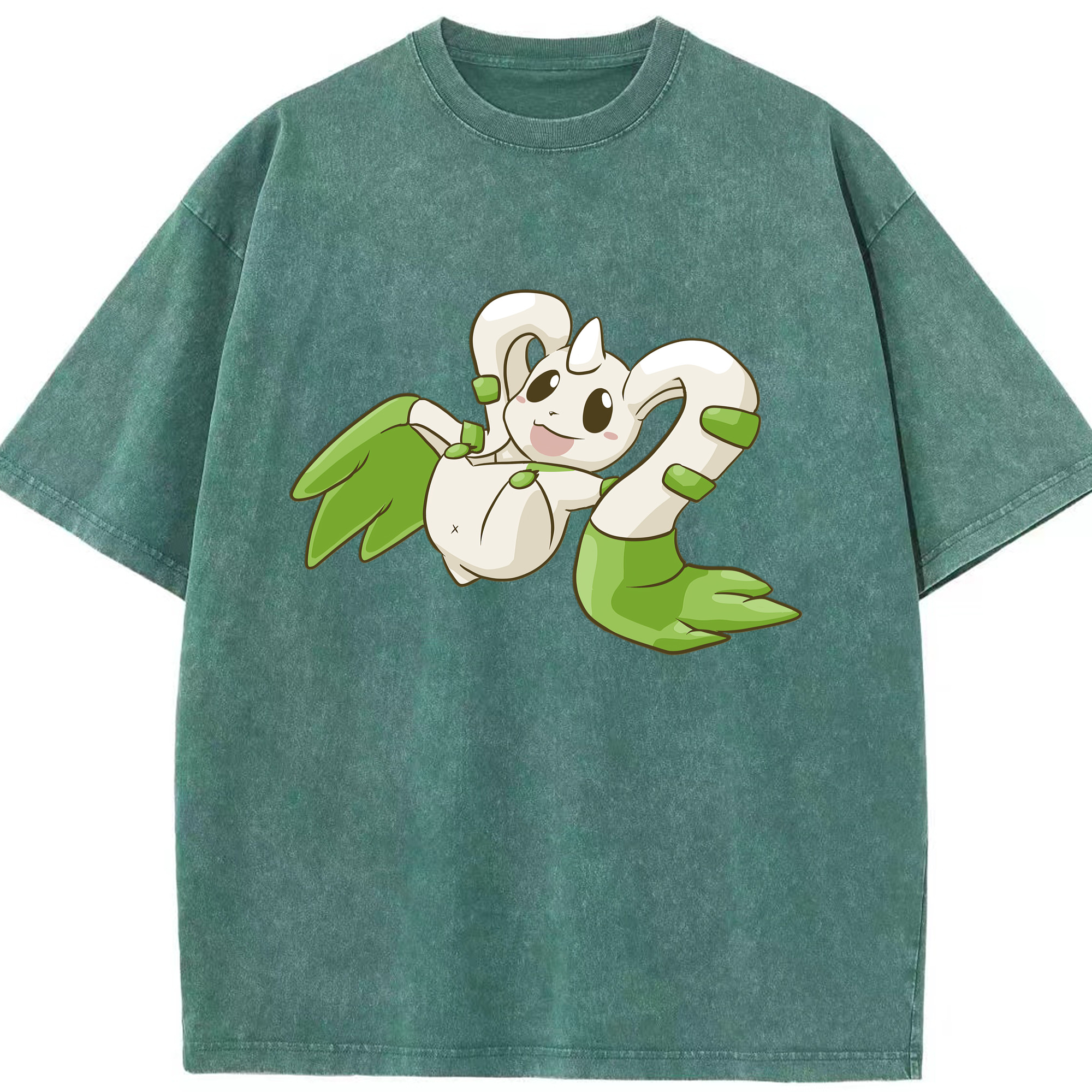（画像用） Digimon デジタルモンスター/デジモン 綿100% ヴィンテージ風 半袖Tシャツ（フロントプリント）